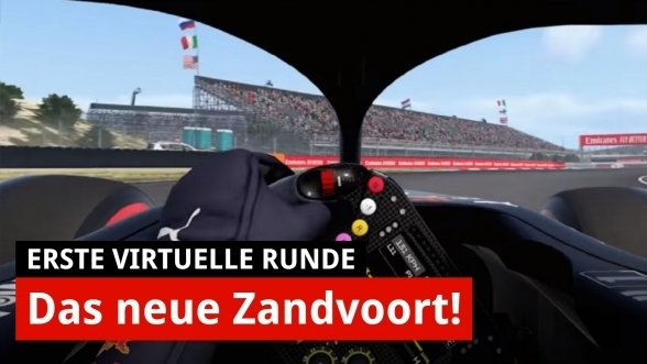 Eine virtuelle Runde im umgebauten Zandvoort