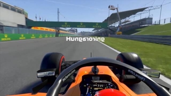 F1-Simulation: Eine Runde 'rückwärts' in Budapest