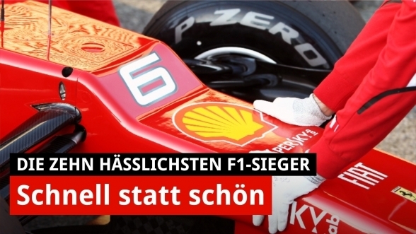 Die zehn hässlichsten Siegerautos der Formel-1-Geschichte