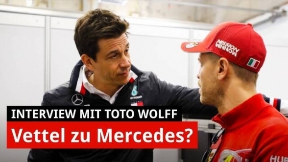Wechselt Vettel zu Mercedes? Jetzt spricht Toto Wolff ...