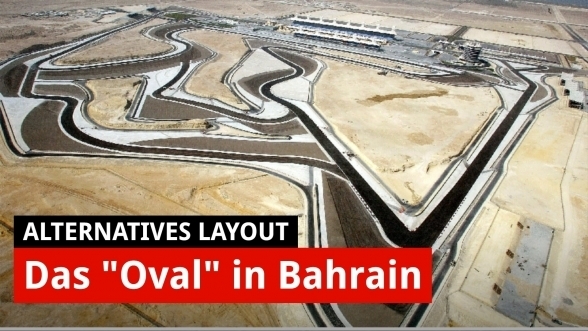 Der 'Oval'-Kurs in Bahrain