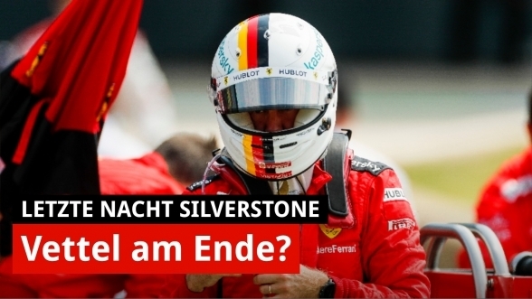 Letzte Nacht Silverstone: Vettel-Kritik an Ferrari