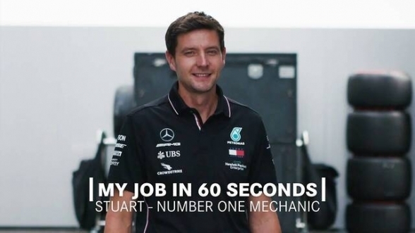 Mein Job in 60 Sekunden - Mercedes-Chefmechaniker