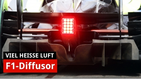 Formel-1-Technik: Doppeldiffusor und angeblasener Diffusor
