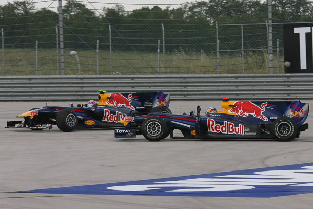 Mark Webber und Sebastian Vettel Mark Webber und Sebastian Vettel