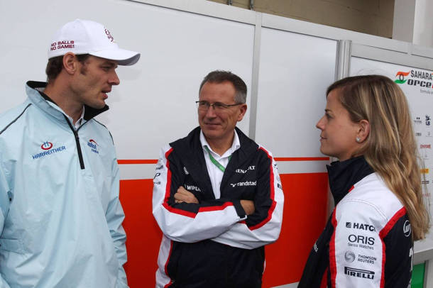 Alexander Wurz und Susie Wolff Alexander Wurz und Susie Wolff
