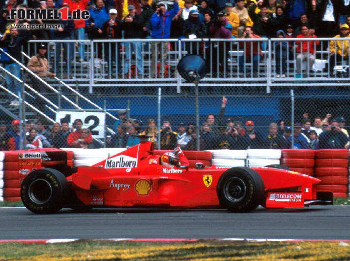 Ferrari F300 von Michael Schumacher aus der Formel 1 1998 wird versteigert