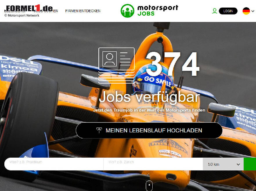 Motorsport Network verpflichtet neuen Chef für Motorsport Jobs