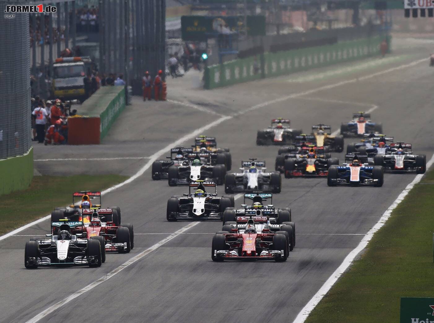 Formel-1-Start: Warum jeder Meter entscheidend ist ...