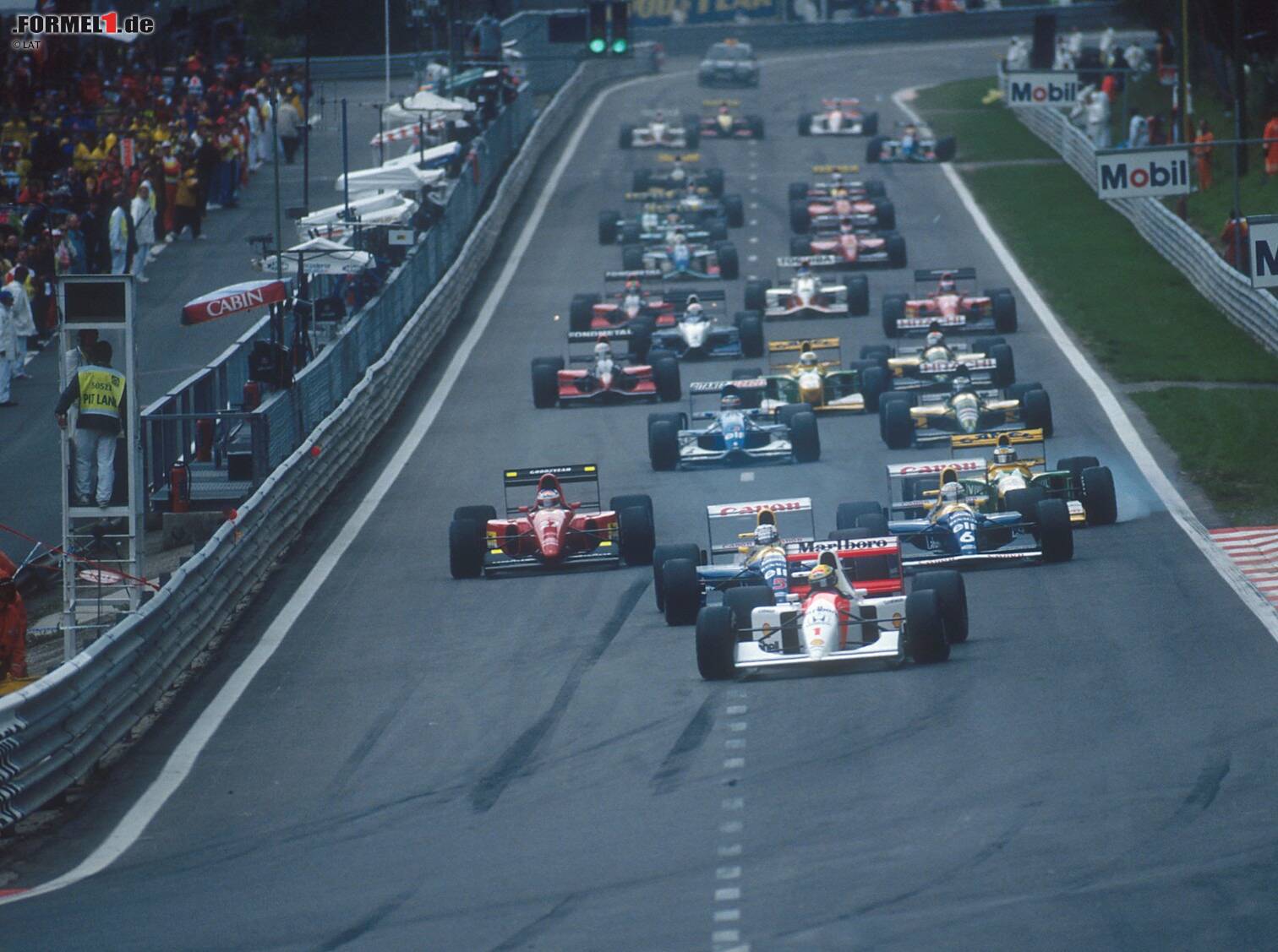 1992 Ein BelgienGrandPrix für die Ewigkeit