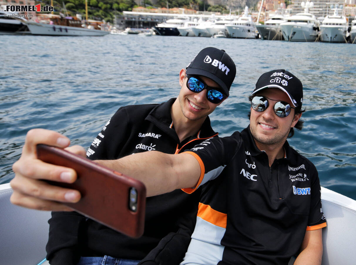 Vieraugengespräch in Monza: Perez & Ocon schließen Frieden ...