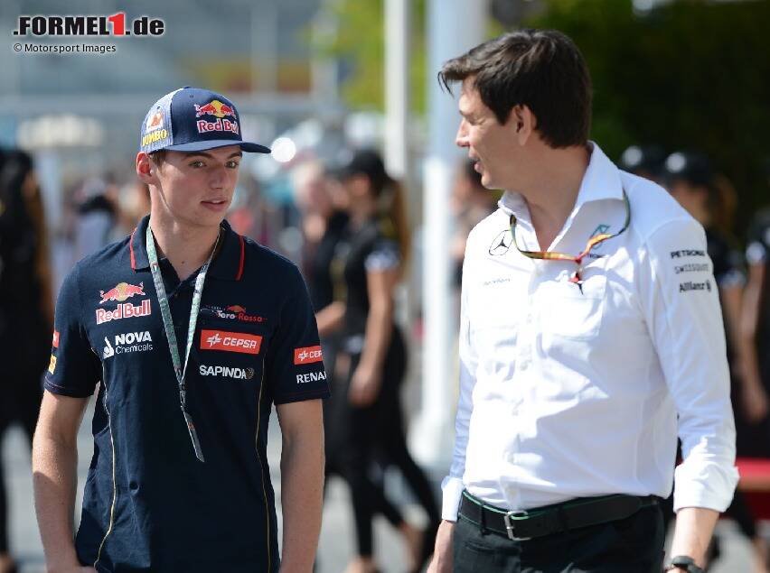 Wolff: Bei Telefonaten mit Jos Verstappen geht's um Babys ...