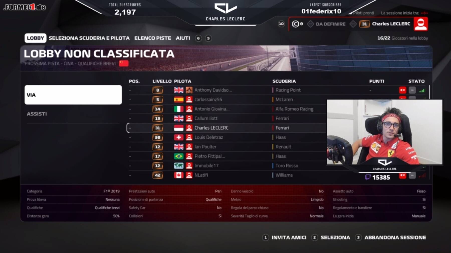 Formel 1 Twitch Formel 1 Twitch