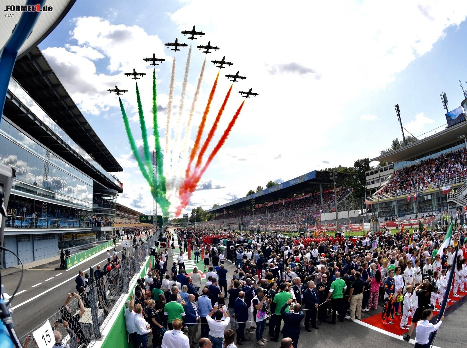 Vertragsverlängerung ItalienGrandPrix bis 2025 in Monza