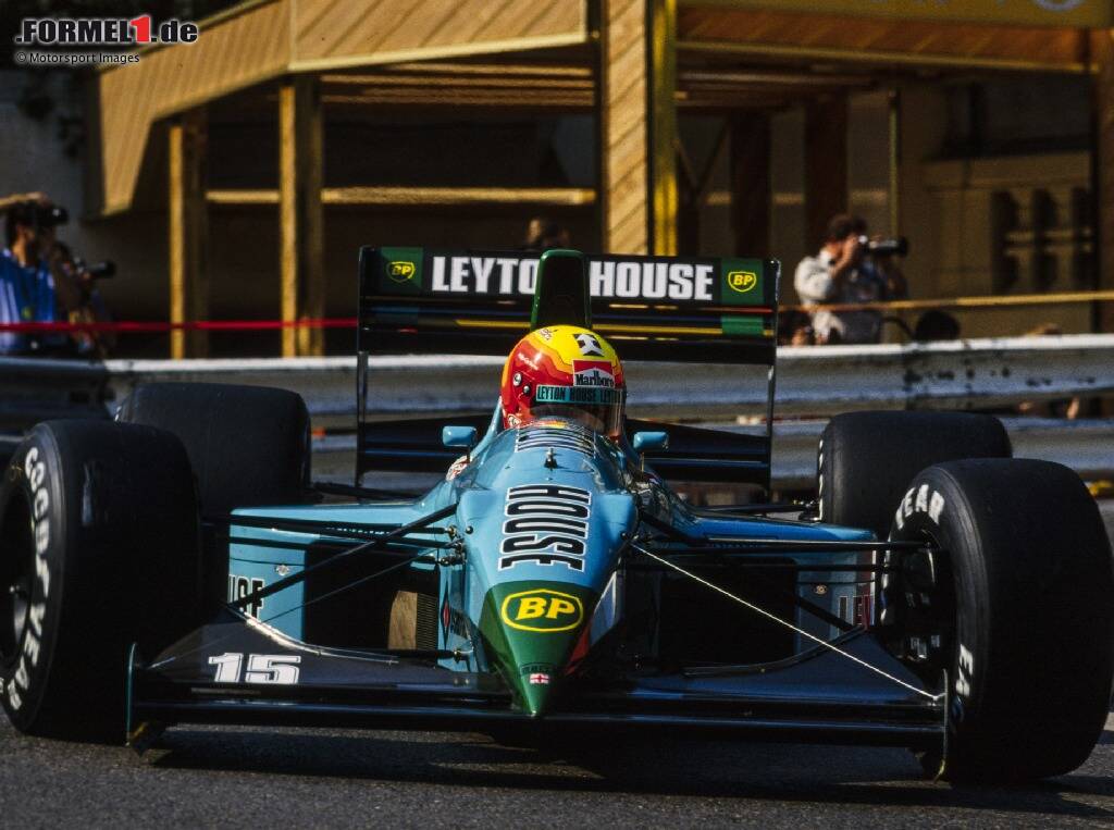 Adrian Newey und der March 881 Revolution in Türkis