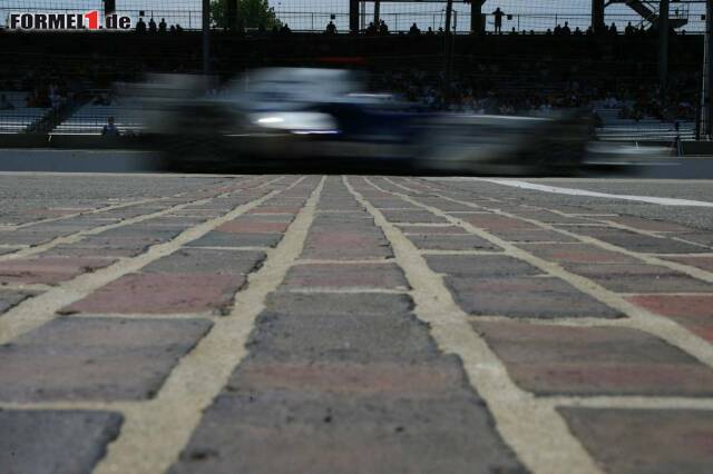 Foto zur News: Auf dem berühmten Brickyard von Indianapolis fuhr der Deutsche seinen allerersten Grand Prix - inklusive erstem Punkt