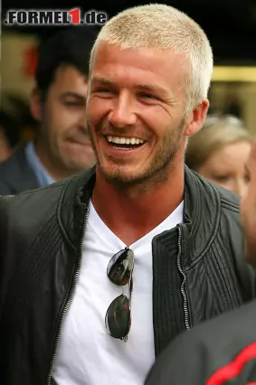 Foto zur News: 2007 war David Beckham noch blond