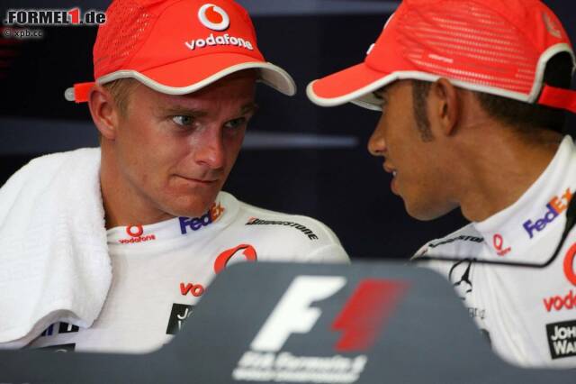 Foto zur News: Lewis Hamilton versus Heikki Kovalainen (2008 und 2009 bei McLaren): 7:1 nach Siegen, 11:1 nach Pole-Positions und 25:10 im Qualifyingduell.