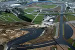 Foto zur News: Arbeiten am neuen Arena-Komplex von Abbey aus gesehen