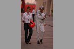 Foto zur News: Sabine Kehm und Michael Schumacher (Mercedes)