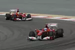 Foto zur News: Fernando Alonso und Felipe Massa (Ferrari)