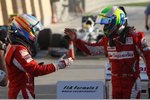 Foto zur News: Fernando Alonso (Ferrari) und Felipe Massa (Ferrari)