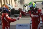 Foto zur News: Fernando Alonso (Ferrari) und Felipe Massa (Ferrari)