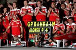 Foto zur News: Ferrari feiert den Doppelsieg