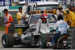 Foto zur News: Michael Schumacher (Mercedes) fällt aus