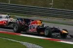 Gallerie: Sebastian Vettel (Red Bull) vor Lewis Hamilton (McLaren)