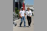 Foto zur News: Michael Schumacher (Mercedes) und Sabine Kehm