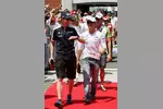 Foto zur News: Nico Hülkenberg (Williams) und Nico Rosberg (Mercedes)