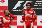 Foto zur News: Felipe Massa (Ferrari) Fernando Alonso (Ferrari)