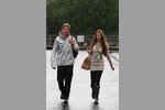 Foto zur News: Jenson Button (McLaren) und Jessica Michibata