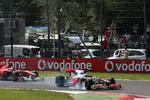 Gallerie: Jenson Button (McLaren) vor Fernando Alonso (Ferrari)