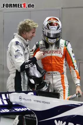 Das Cockpit seines Landsmannes Adrian Sutil würde er später übernehmen. Foto zur News: Das Cockpit seines Landsmannes Adrian Sutil würde er später übernehmen.