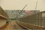 Foto zur News: Bauarbeiten in Yeongam/Südkorea, aufgenommen am 11. Oktober 2010