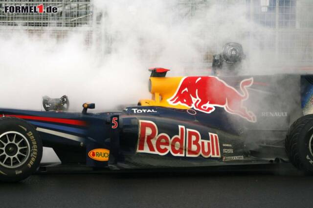 Foto zur News: Motorplatzer gehörten in den vergangenen Jahren nur selten zum Bild der Formel 1.