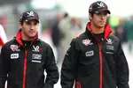 Foto zur News: Timo Glock (Virgin) und Lucas di Grassi (Virgin)