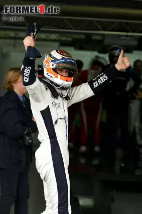 In Brasilien holt Hülkenberg bei nasser Strecke sensationell seine erste Pole-Position. Foto zur News: In Brasilien holt Hülkenberg bei nasser Strecke sensationell seine erste Pole-Position.