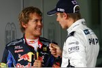 Gallerie: Sebastian Vettel (Red Bull) und Nico Hülkenberg (Williams)