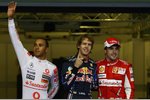 Gallerie: Lewis Hamilton (McLaren), Sebastian Vettel (Red Bull) und Fernando Alonso (Ferrari)
