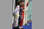 Gallerie: Lewis Hamilton (McLaren), Sebastian Vettel (Red Bull) und Fernando Alonso (Ferrari)