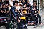 Foto zur News: Mark Webber und Sebastian Vettel (Red Bull)
