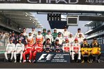 Foto zur News: Gruppenbild der Formel 1 zum Saisonabschluss