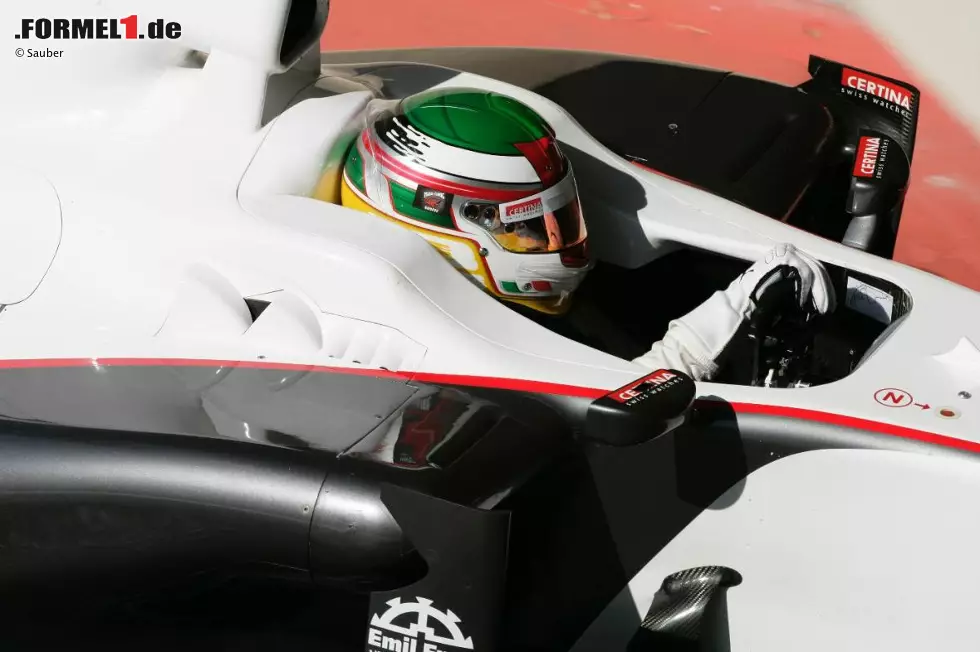 Foto zur News: Sergio Perez (Sauber)