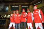 Foto zur News: Fernando Alonso, Felipe Massa, Jules Bianchi, Marc Gené und Giancarlo Fisichella (Ferrari)