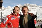 Foto zur News: Valentino Rossi (Ducati) und Luca di Montezemolo (Präsident) (Ferrari)