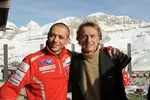 Foto zur News: Valentino Rossi (Ducati) und Luca di Montezemolo (Präsident) (Ferrari)