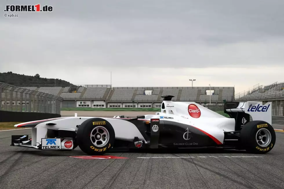 Foto zur News: Der neue Sauber-Ferrari C30